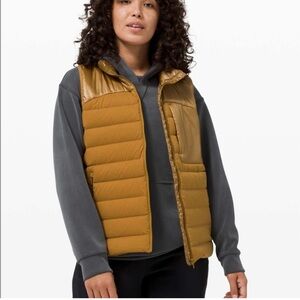 Lululemon Navigation Stretch Down Vest Spiced Bronze